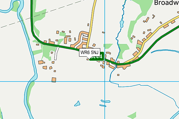 WR6 5NJ map - OS VectorMap District (Ordnance Survey) WR6 5NJ map - OS VectorMap District (Ordnance Survey)