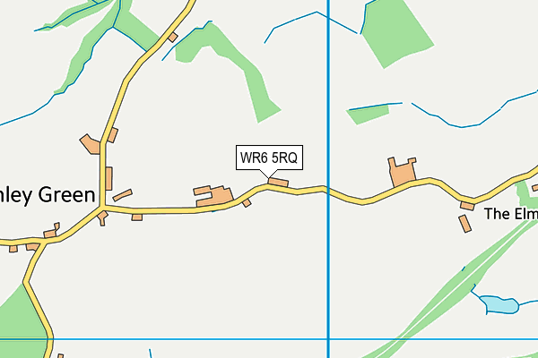 WR6 5RQ map - OS VectorMap District (Ordnance Survey) WR6 5RQ map - OS VectorMap District (Ordnance Survey)