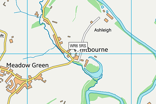 WR6 5RS map - OS VectorMap District (Ordnance Survey) WR6 5RS map - OS VectorMap District (Ordnance Survey)