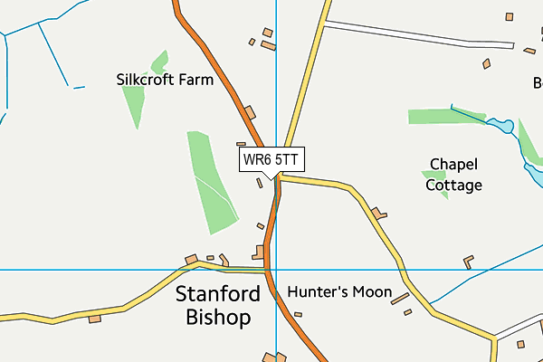 WR6 5TT map - OS VectorMap District (Ordnance Survey) WR6 5TT map - OS VectorMap District (Ordnance Survey)