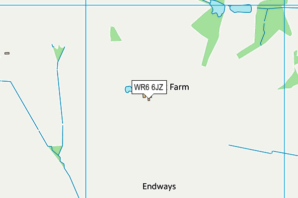 WR6 6JZ map - OS VectorMap District (Ordnance Survey) WR6 6JZ map - OS VectorMap District (Ordnance Survey)