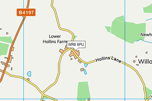 WR6 6PU map - OS VectorMap District (Ordnance Survey) WR6 6PU map - OS VectorMap District (Ordnance Survey)