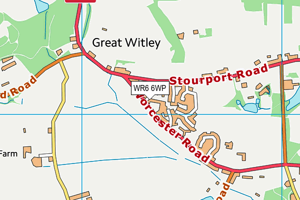 WR6 6WP map - OS VectorMap District (Ordnance Survey) WR6 6WP map - OS VectorMap District (Ordnance Survey)