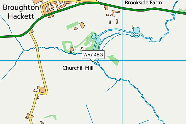WR7 4BG map - OS VectorMap District (Ordnance Survey) WR7 4BG map - OS VectorMap District (Ordnance Survey)