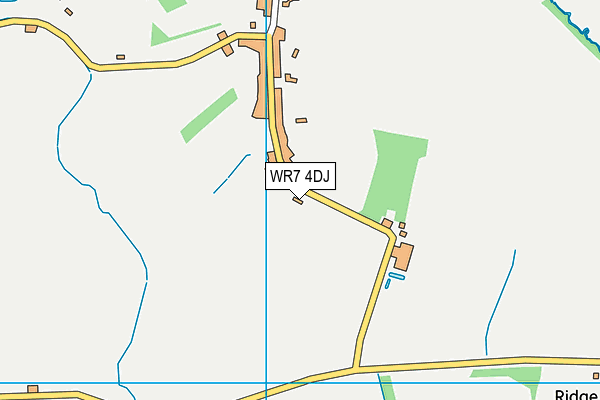 WR7 4DJ map - OS VectorMap District (Ordnance Survey) WR7 4DJ map - OS VectorMap District (Ordnance Survey)