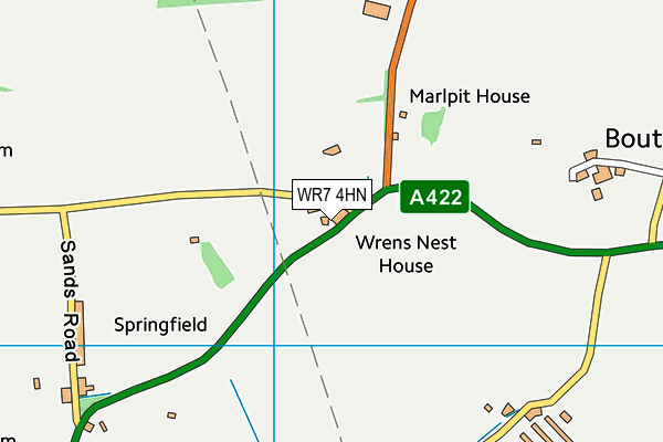 WR7 4HN map - OS VectorMap District (Ordnance Survey) WR7 4HN map - OS VectorMap District (Ordnance Survey)