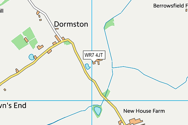 WR7 4JT map - OS VectorMap District (Ordnance Survey) WR7 4JT map - OS VectorMap District (Ordnance Survey)