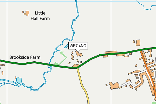 WR7 4NQ map - OS VectorMap District (Ordnance Survey) WR7 4NQ map - OS VectorMap District (Ordnance Survey)