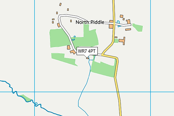 WR7 4PT map - OS VectorMap District (Ordnance Survey) WR7 4PT map - OS VectorMap District (Ordnance Survey)