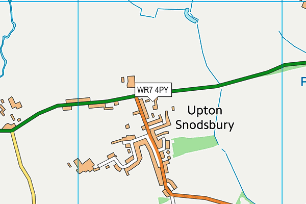 WR7 4PY map - OS VectorMap District (Ordnance Survey) WR7 4PY map - OS VectorMap District (Ordnance Survey)