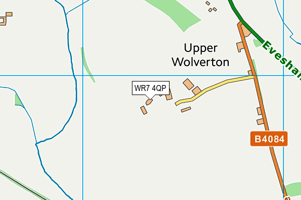 WR7 4QP map - OS VectorMap District (Ordnance Survey) WR7 4QP map - OS VectorMap District (Ordnance Survey)