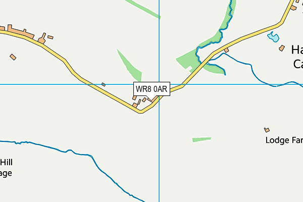 WR8 0AR map - OS VectorMap District (Ordnance Survey) WR8 0AR map - OS VectorMap District (Ordnance Survey)