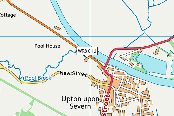 WR8 0HU map - OS VectorMap District (Ordnance Survey) WR8 0HU map - OS VectorMap District (Ordnance Survey)