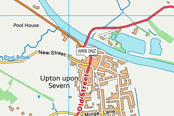 WR8 0NZ map - OS VectorMap District (Ordnance Survey) WR8 0NZ map - OS VectorMap District (Ordnance Survey)