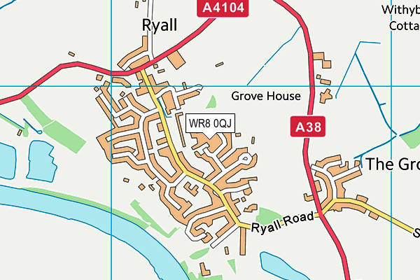 WR8 0QJ map - OS VectorMap District (Ordnance Survey) WR8 0QJ map - OS VectorMap District (Ordnance Survey)