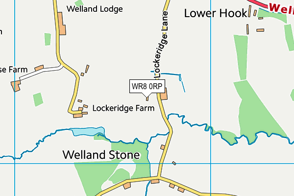 WR8 0RP map - OS VectorMap District (Ordnance Survey) WR8 0RP map - OS VectorMap District (Ordnance Survey)