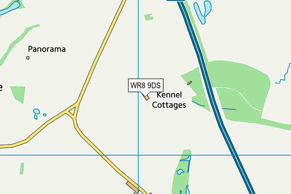 WR8 9DS map - OS VectorMap District (Ordnance Survey) WR8 9DS map - OS VectorMap District (Ordnance Survey)