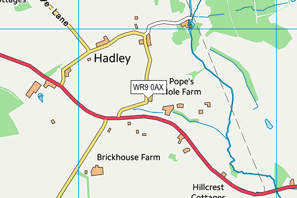 WR9 0AX map - OS VectorMap District (Ordnance Survey) WR9 0AX map - OS VectorMap District (Ordnance Survey)