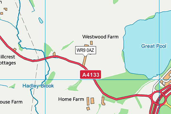 WR9 0AZ map - OS VectorMap District (Ordnance Survey) WR9 0AZ map - OS VectorMap District (Ordnance Survey)