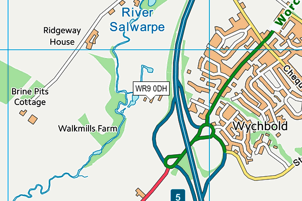 WR9 0DH map - OS VectorMap District (Ordnance Survey) WR9 0DH map - OS VectorMap District (Ordnance Survey)