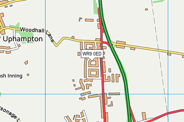 WR9 0ED map - OS VectorMap District (Ordnance Survey) WR9 0ED map - OS VectorMap District (Ordnance Survey)