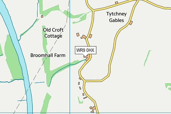 WR9 0HX map - OS VectorMap District (Ordnance Survey) WR9 0HX map - OS VectorMap District (Ordnance Survey)