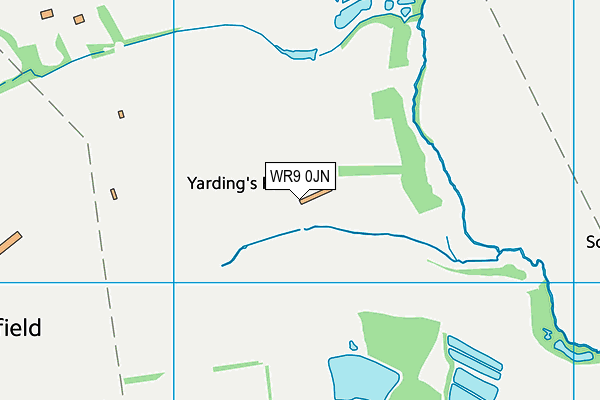 WR9 0JN map - OS VectorMap District (Ordnance Survey) WR9 0JN map - OS VectorMap District (Ordnance Survey)