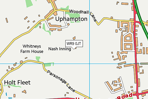 WR9 0JT map - OS VectorMap District (Ordnance Survey) WR9 0JT map - OS VectorMap District (Ordnance Survey)