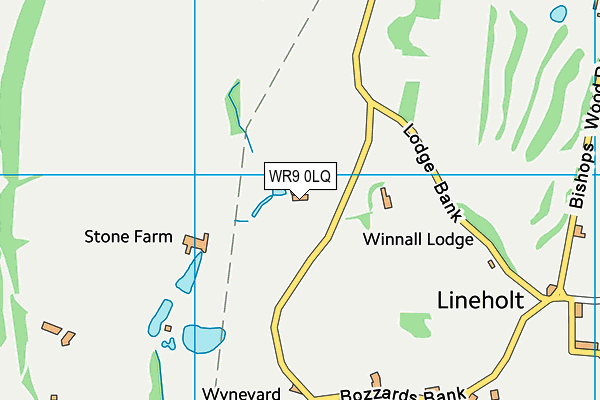WR9 0LQ map - OS VectorMap District (Ordnance Survey) WR9 0LQ map - OS VectorMap District (Ordnance Survey)