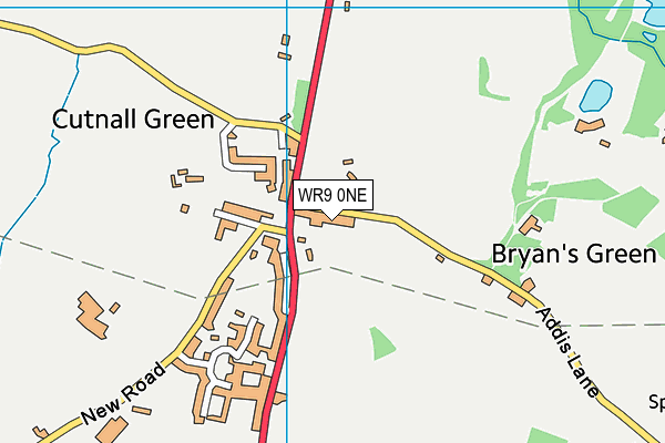 WR9 0NE map - OS VectorMap District (Ordnance Survey) WR9 0NE map - OS VectorMap District (Ordnance Survey)