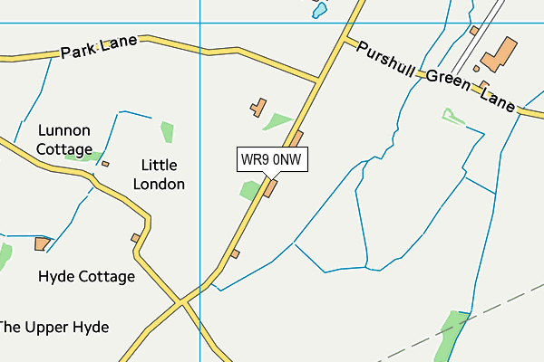 WR9 0NW map - OS VectorMap District (Ordnance Survey) WR9 0NW map - OS VectorMap District (Ordnance Survey)