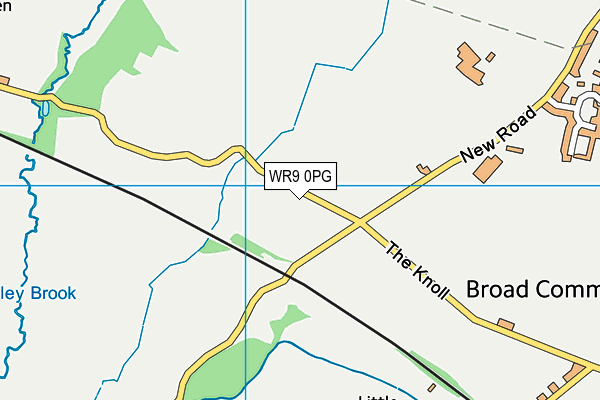 WR9 0PG map - OS VectorMap District (Ordnance Survey) WR9 0PG map - OS VectorMap District (Ordnance Survey)