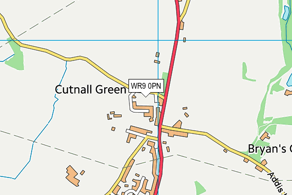 WR9 0PN map - OS VectorMap District (Ordnance Survey)