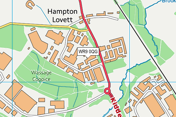 WR9 0QG map - OS VectorMap District (Ordnance Survey) WR9 0QG map - OS VectorMap District (Ordnance Survey)
