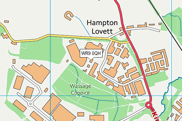 WR9 0QH map - OS VectorMap District (Ordnance Survey) WR9 0QH map - OS VectorMap District (Ordnance Survey)