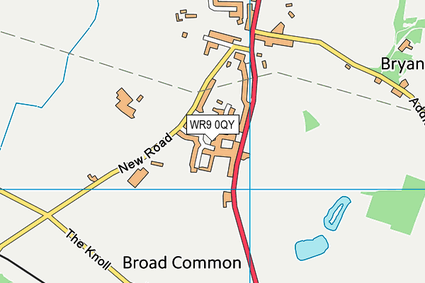 WR9 0QY map - OS VectorMap District (Ordnance Survey) WR9 0QY map - OS VectorMap District (Ordnance Survey)