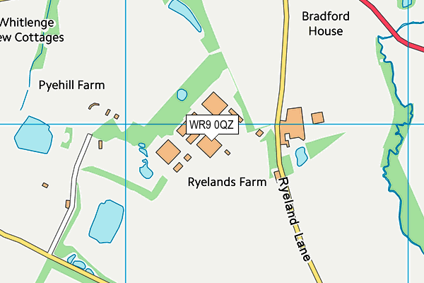 WR9 0QZ map - OS VectorMap District (Ordnance Survey) WR9 0QZ map - OS VectorMap District (Ordnance Survey)