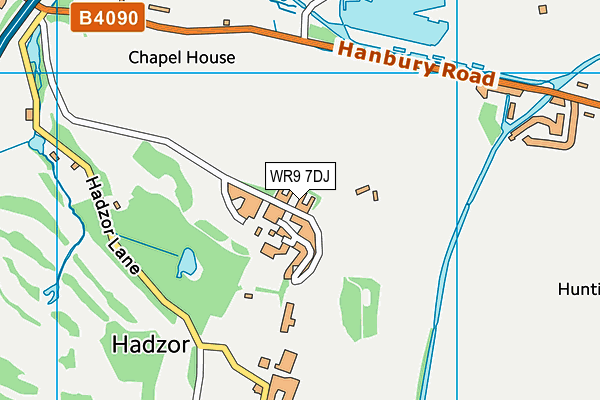 WR9 7DJ map - OS VectorMap District (Ordnance Survey) WR9 7DJ map - OS VectorMap District (Ordnance Survey)
