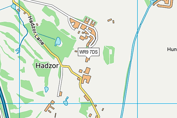 WR9 7DS map - OS VectorMap District (Ordnance Survey) WR9 7DS map - OS VectorMap District (Ordnance Survey)