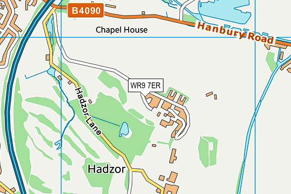 WR9 7ER map - OS VectorMap District (Ordnance Survey) WR9 7ER map - OS VectorMap District (Ordnance Survey)
