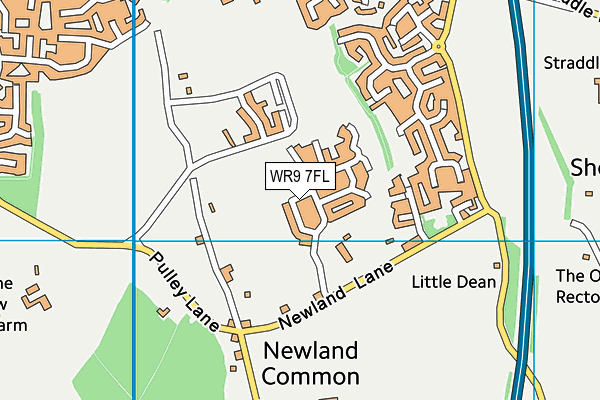 WR9 7FL map - OS VectorMap District (Ordnance Survey) WR9 7FL map - OS VectorMap District (Ordnance Survey)