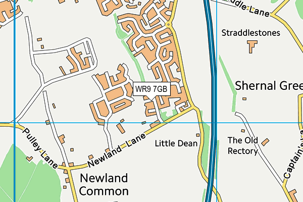WR9 7GB map - OS VectorMap District (Ordnance Survey) WR9 7GB map - OS VectorMap District (Ordnance Survey)
