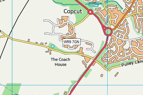 WR9 7GN map - OS VectorMap District (Ordnance Survey) WR9 7GN map - OS VectorMap District (Ordnance Survey)