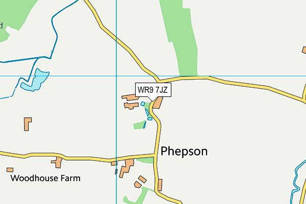 WR9 7JZ map - OS VectorMap District (Ordnance Survey)