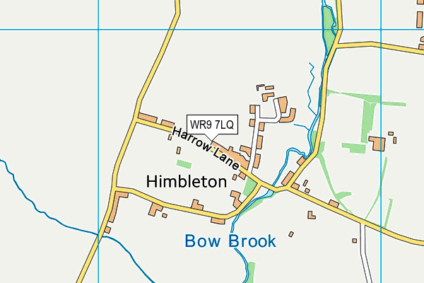 WR9 7LQ map - OS VectorMap District (Ordnance Survey) WR9 7LQ map - OS VectorMap District (Ordnance Survey)