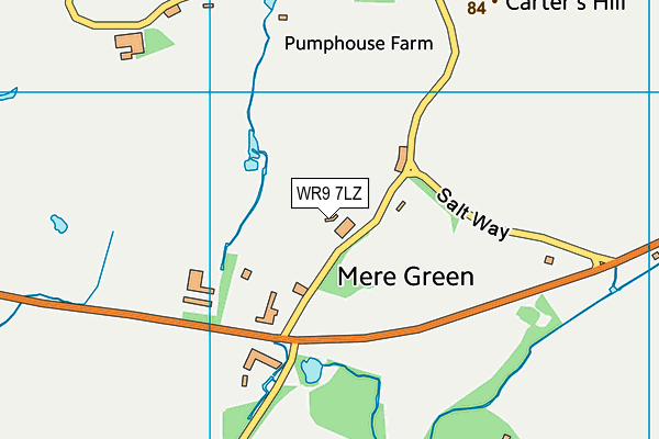 WR9 7LZ map - OS VectorMap District (Ordnance Survey) WR9 7LZ map - OS VectorMap District (Ordnance Survey)