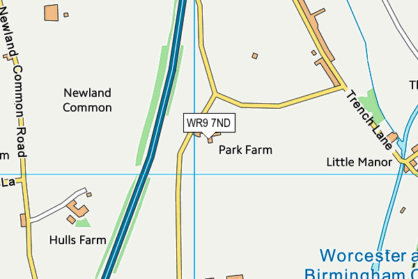 WR9 7ND map - OS VectorMap District (Ordnance Survey) WR9 7ND map - OS VectorMap District (Ordnance Survey)