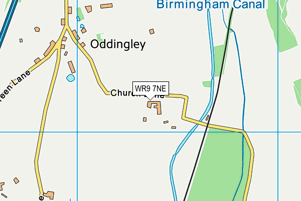 WR9 7NE map - OS VectorMap District (Ordnance Survey)