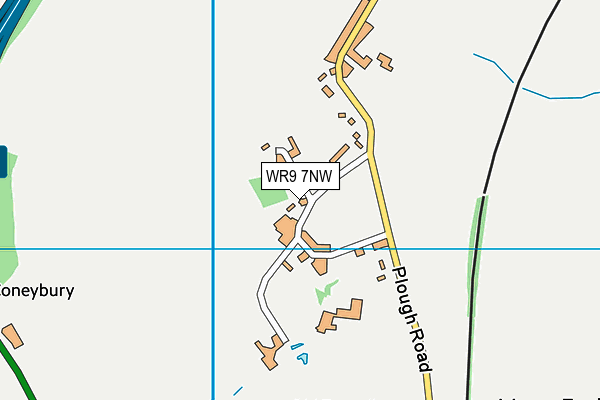 WR9 7NW map - OS VectorMap District (Ordnance Survey)