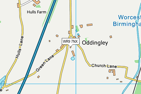 WR9 7NX map - OS VectorMap District (Ordnance Survey) WR9 7NX map - OS VectorMap District (Ordnance Survey)